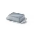 Solid Color Flat Of Butter Dish Grey