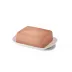 Solid Color Flat Of Butter Dish Blush