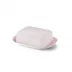 Solid Color Base Of Butter Dish Pale Rose