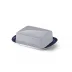Solid Color Base Of Butter Dish Navy