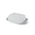 Solid Color Base Of Butter Dish Light Grey