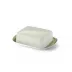 Solid Color Base Of Butter Dish Khaki