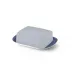 Solid Color Base Of Butter Dish Indigo