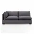 Build Your Own: Westwood Sectional Bennett Charcoal Right Chaise Piece 43.5"