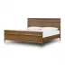 Toulouse Bed Toasted Oak King