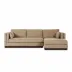 Lawrence 2-Piece Sectional W/ Chaise Quenton Pebble Right Arm Facing