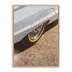 Wheel Cover by Markus Bex 24" x 32" White Oak Floater Framed Metal
