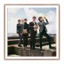 Beatles Portrait by Getty Images 24" x 24" Rustic Walnut