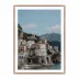 Atrani, Italy by Natalie Obradovich 36" x 48" Rustic Walnut Framed Paper