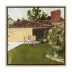 Westlake, Cal. Aug. 1970 by Amanda Snyder Vertical Grain White Oak Floater 24" x 24" White Oak Framed Canvas