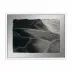 Ocean Foam Pattern by Platinum Revival White Maple Floater 24" x 19.5" White Maple Framed Metal