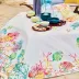 Futuna Arc-En-Ciel Tablecloth 61" x 85" 100% Organic Cotton