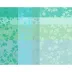 Mille Feuillages Turquoise Placemat 16"x20", 100% Cotton