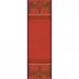 Casses Noisettes Rouge Festif Tablerunner 69"x21"