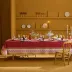 Alexandria Ruby Tablecloth 69"x100"
