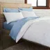 Vendee River Blue King Fitted Sheet