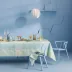 Mille Iris D'Eau Aqua Tablecloth 45"x45"