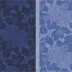 Hortensias Bleu Organic Cotton Napkin 22" x 22"
