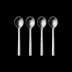 New York Matte Stainless Steel Teaspoon Large Giftbox 4 pcs