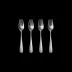 Vivianna Matte Stainless Steel Cake Fork Giftbox 4 pcs