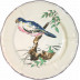 Grands Oiseaux Luncheon Plate Parakeet Brown 10 1/4" Dia