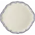 Filet Cobalt Cake Platter 12 1/2" Dia