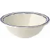 Filet Cobalt Cereal Bowls XL 7" Dia - 10 Oz - H 2 1/2", Set of 2
