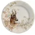 Sologne Dessert Plate Deer 9 1/4" Dia