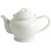 Rocaille White Teapot 37 3/7 Oz