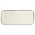 Filet Corail Oblong Serving Tray 14 3/16 X 6 1/8"
