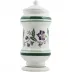 Dominote Handpainted Pharmacy Jar Floral 8 13/16" H