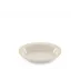 Oriente Italiano Meringa Antico Doccia Deep Oval Tray Cm 25 In. 9,8