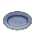 Oriente Italiano Pervinca Oval Pickle Dish 8 3/4 in