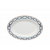 Catene Zaffiro Oval Flat Platter 13 1/4 in