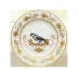 Voliere Padda Flat Dinner Plate 11 in