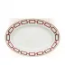 Catene Scarlatto Oval Platter Cm 40 In. 15 1/2