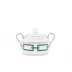 Catene Smeraldo Sugar Bowl With Cover cc 150 oz 5 1/4