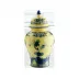 Oriente Italiano Citrino Potiche Vase With Cover H 12 1/2 in