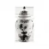 Oriente Italiano Albus Potiche Vase With Cover H 12 1/2 in