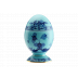 Oriente Italiano Iris Oggetti Egg With Cover 5 1/4 in