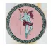 Il Viaggio Di Nettuno Pink Charger Plate Cm 33 In. 13