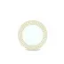 Labirinto Cachemire Charger Plate Cm 31 In. 12 1/4, Var Shape