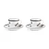 Arcadia Set Of 2 Coffee Cup With Saucer