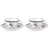 Arcadia Set Of 2 Tea Cup With Saucer