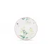 Florenza - Acanto Fondo Bianco Duchessa Flat Dinner Plate Cm 28 In. 11