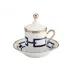 Catene Zaffiro Tete a Tete Coffee Set, 2 Coffee Cups With Covers And Saucer