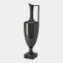 Quiet Black Curve Urn Large
