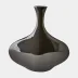 Silhouette Black Vase Wide