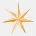 Stellar Gold Wall Star Large
