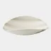 Palermo Striped Gray Folded Plate Large